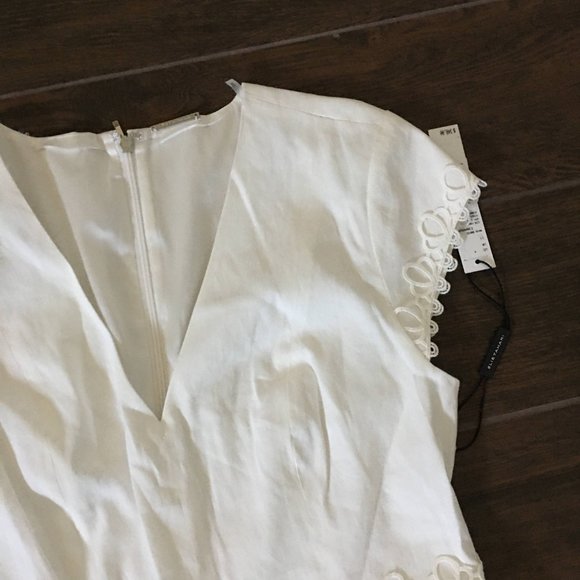 NWT $348 Elie Tahari Maia bride simple dress size - Picture 8 of 8